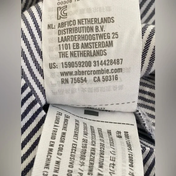 Abercrombie striped utility romper - Picture 8 of 10